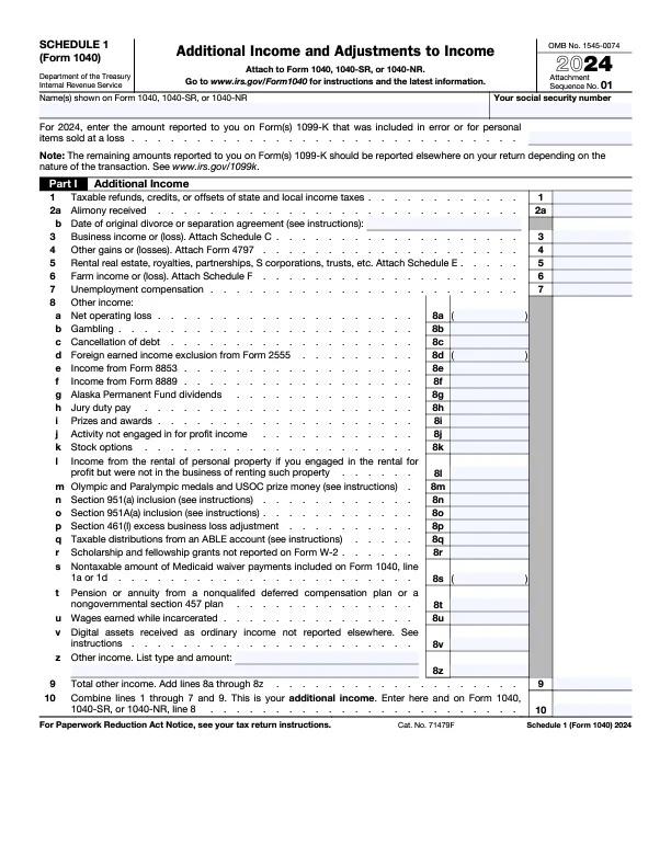 IRSschedule1form cryptotaxcalculator